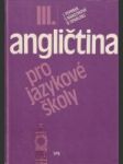 Angličtina pro jazykové školy III. - náhled