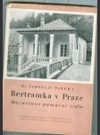 Bertramka v Praze (Mozartovo památné místo) - náhled