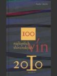 100 najlepších slovenský vín 2010 - náhled