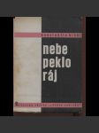 Nebe, peklo, ráj (obálka a typografie Karel Teige) - Konstantin Biebl - Básně z let 1929-1930 - náhled