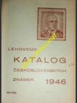 Lehovcův katalog československých známek 1946 - lehovec jan - náhled