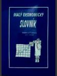 Malý ekonomický slovník - náhled