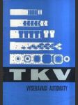 TKV vysekávací automaty - náhled