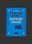 Němcko český právnický slovník - náhled