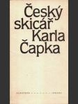Český skicář Karla Čapka - náhled