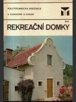 Rekreační domky - náhled