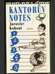 Kantorův notes - náhled