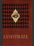 Lysistrate - komedie o čtyřech jednáních - náhled