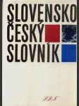 Slovensko český slovník - náhled