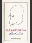 Masarykova abeceda - náhled