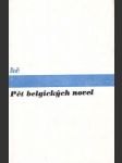 Pět belgických novel - náhled