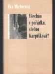 Všechno v pořádku, slečno Karpíšková? - náhled