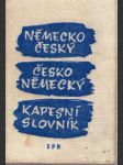 Německo - český a česko - německý slovník - náhled