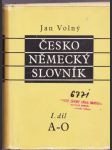 Česko Německý slovník 1. díl A - O  2. díl P_Ž - náhled