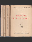 Karel Hlaváček - 5 svazků - náhled