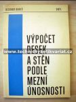 Výpočet desek a stěn podle mezní únosnosti - náhled