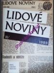 Lidové noviny - ročník 1988 / 1989 - náhled