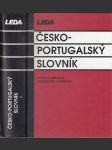 Česko-portugalský slovník - náhled