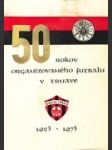 50 rokov organizovaného futbalu v Trnave - náhled