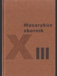 Masarykův sborník XIII. - náhled