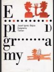 Epigramy - náhled