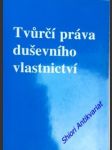 Tvůrčí práva duševního vlastnictví - telec ivo - náhled