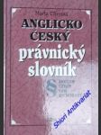 Anglicko-český právnický slovník - chromá marta - náhled
