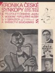 Kronika české synkopy 1 (1903 - 1938): Půlstoletí českého jazzu a moderní populární hudby v obrazech a svědectví součastníků - náhled