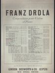 Franz Drdla.- Composition pour Violon et Piano. - náhled