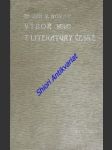 Výbor z literatury české ( díl 2 - doba střední ) - novák jan v. - náhled