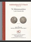 Auktionshaus H. D. Rauch - 74. Münzenauktion - Aukční katalog - náhled