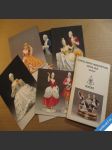 Royal dux bohemia sada 6 pohlednic cca 1980 - náhled