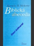 Biblická abeceda - miskotte kornelis h. - náhled