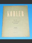 Köhler / noty : Klavír : 30 etud ve všech toninách pro klavír III., Op.130 - náhled