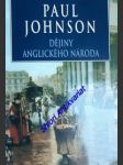 Dějiny anglického národa - johnson paul - náhled
