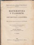 Matematika v úlohách I. Aritmetika a algebra - náhled