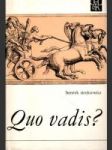 Quo vadis? - náhled