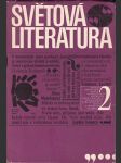 Časopis světová literatura č.2 -ročník 13 -1968 - náhled