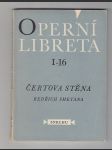 Operní libreta  / Čertova stěna - náhled