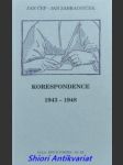 Korespondence - svazek ii - 1943 - 1948 - čep jan / zahradníček jan - náhled