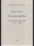 Slovenská republika a jej vzťahy k Svätej stolici ( 1939-1940 ) - náhled