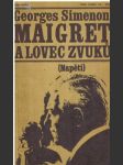 Maigret a lovec zvuku - náhled