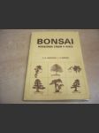 Bonsai, miniaturní strom v misce. Stručné pojednání o vzniku a pěstování bonsají. Katalog výstavy bonsají Praha - náhled