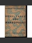 Věc Makropulos (obálka Josef Čapek) - náhled