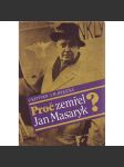 Proč zemřel jan masaryk ? - náhled