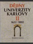 Dějiny Univerzity Karlovy II, 1622-1802 - náhled