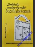 Základy pedagogické psychologie - kohoutek rudolf a kolektiv - náhled