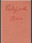 Český rok v pohádkách, písních, hrách a tancích, říkadlech a hádankách - Zima - náhled