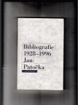 Jan Patočka. Bibliografie 1928 - 1996 - náhled