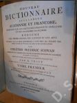 Noveau Dictionnaire Allemande et Francoise 1, A-G - náhled